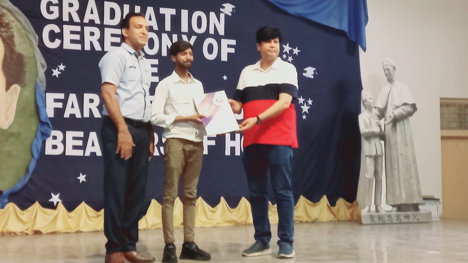 THE FIRST GRADUATION CEREMONY OF THE DIPLOMA OF ASSOCIATE ENGINEERING DON BOSCO