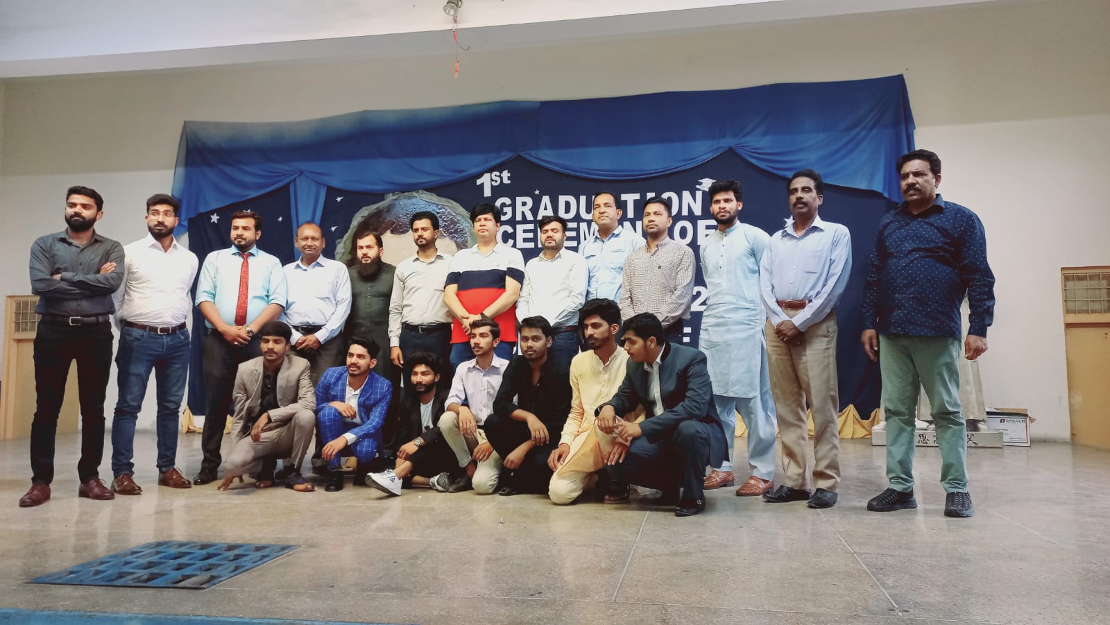 THE FIRST GRADUATION CEREMONY OF THE DIPLOMA OF ASSOCIATE ENGINEERING DON BOSCO