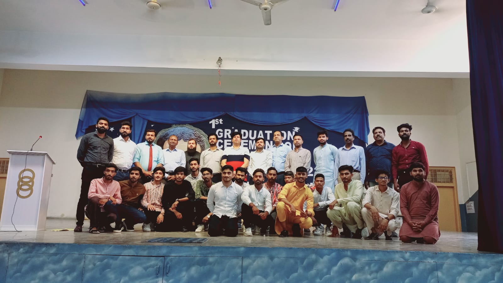 THE FIRST GRADUATION CEREMONY OF THE DIPLOMA OF ASSOCIATE ENGINEERING DON BOSCO